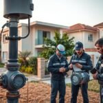 كشف تسربات حي البغدادية بجدة